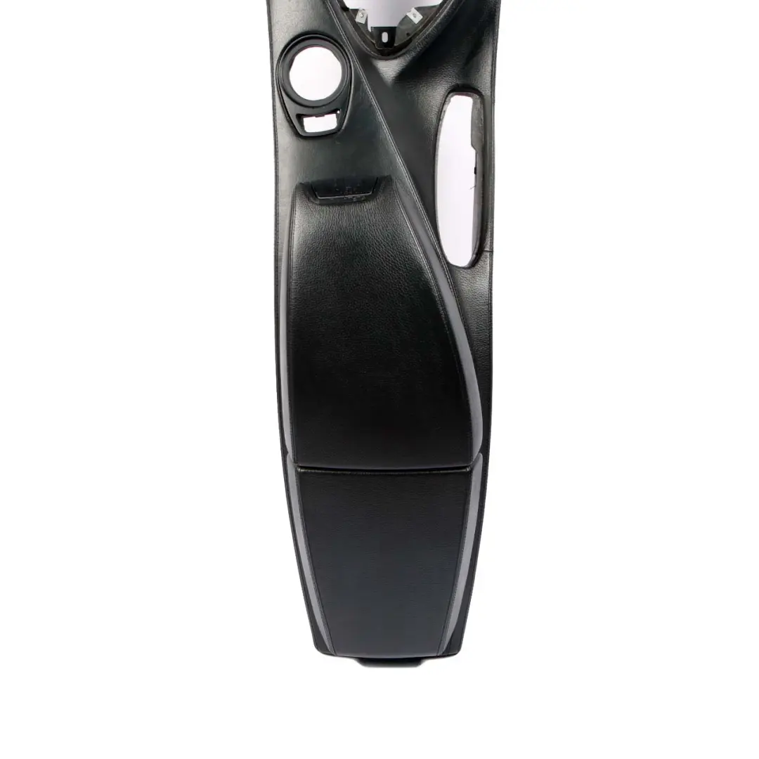 BMW 6 E63 E64 Centre Middle Console Armrest Cup Drink Holder Leather Black - SKU rhd-9179982 - Part number 9179982