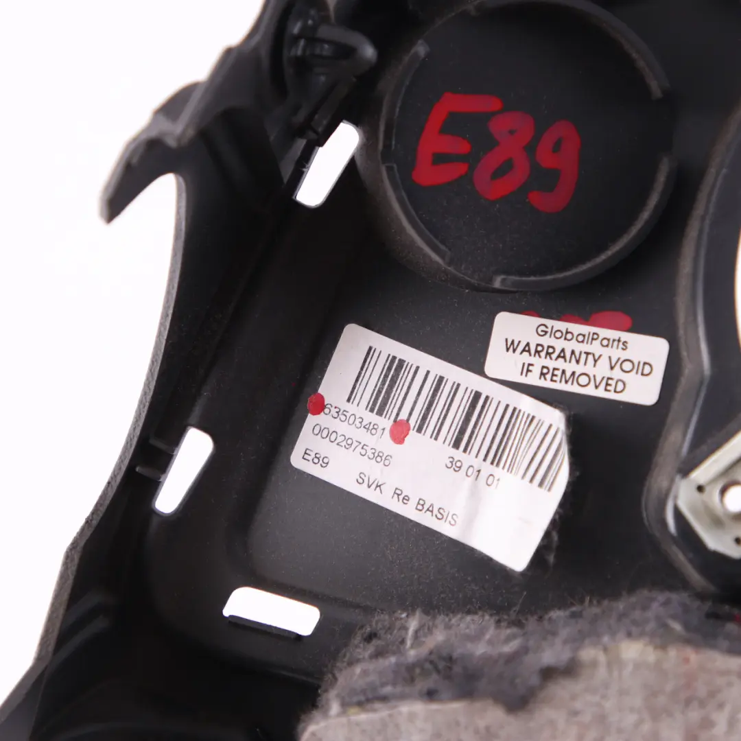 Trim Bracket Centre Console Armrest Storage Kansas Black 63503481 to BMW Z4 E89 with Part number 9181475 BMW Z4 E89 Trim Bracket Centre Console Armrest Storage Kansas Black 63503481 - SKU rhd-9181475-1 - Part number 9181475