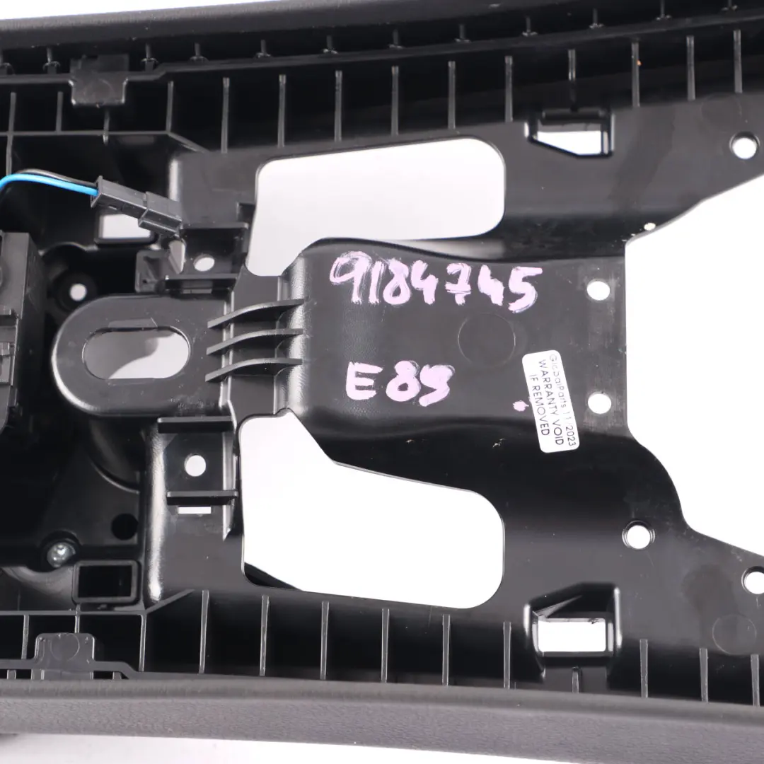 Centre Console Armrest Storage Tray Leather Kansas Black 63503481 to BMW Z4 E89 with Part number 9181475 BMW Z4 E89 Centre Console Armrest Storage Tray Leather Kansas Black 63503481 - SKU rhd-9181475 - Part number 9181475