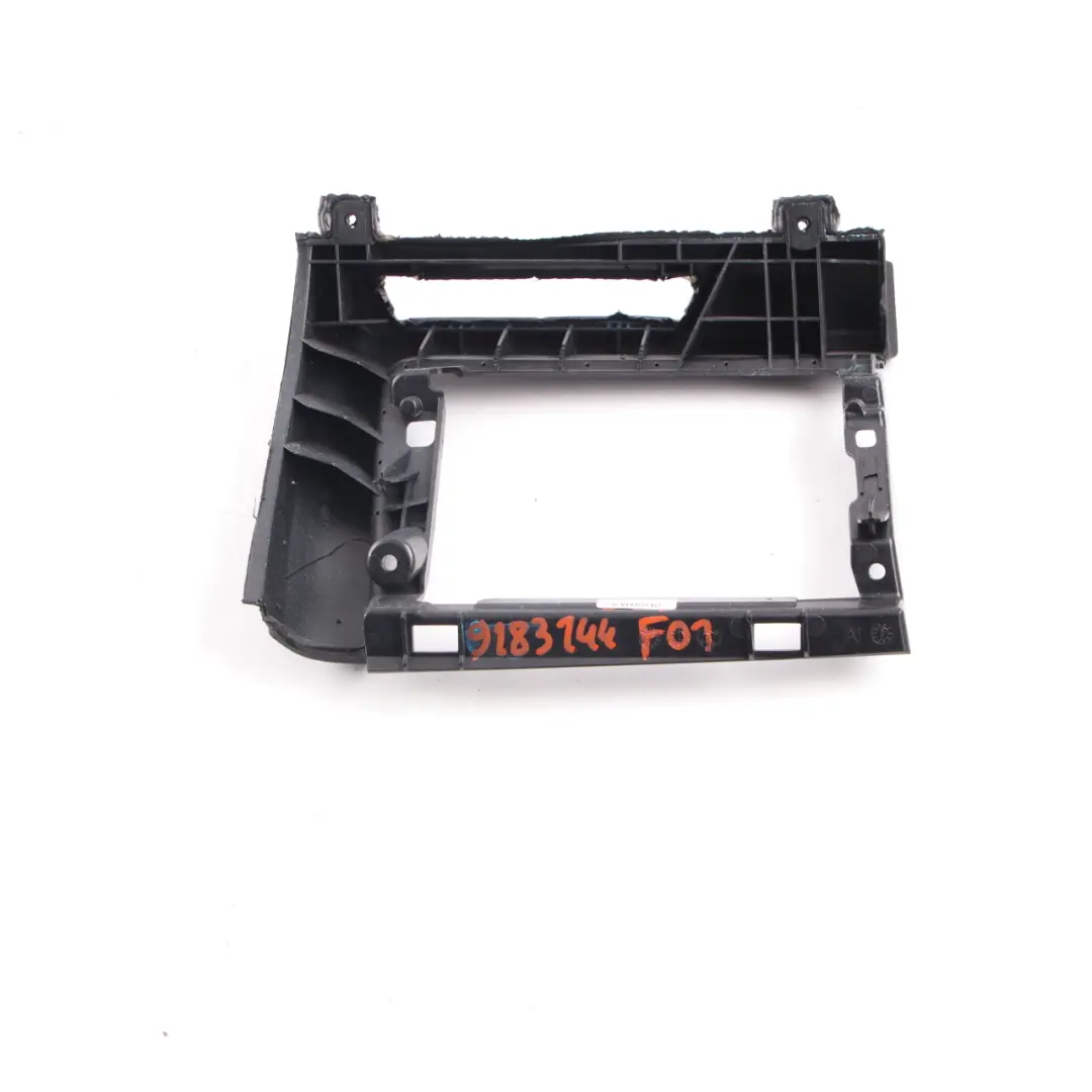  Dashboard Trim BMW F01 F02 Frame Folding Box Right O/S Black Leather - SKU rhd-9183144 - Part number 9183144