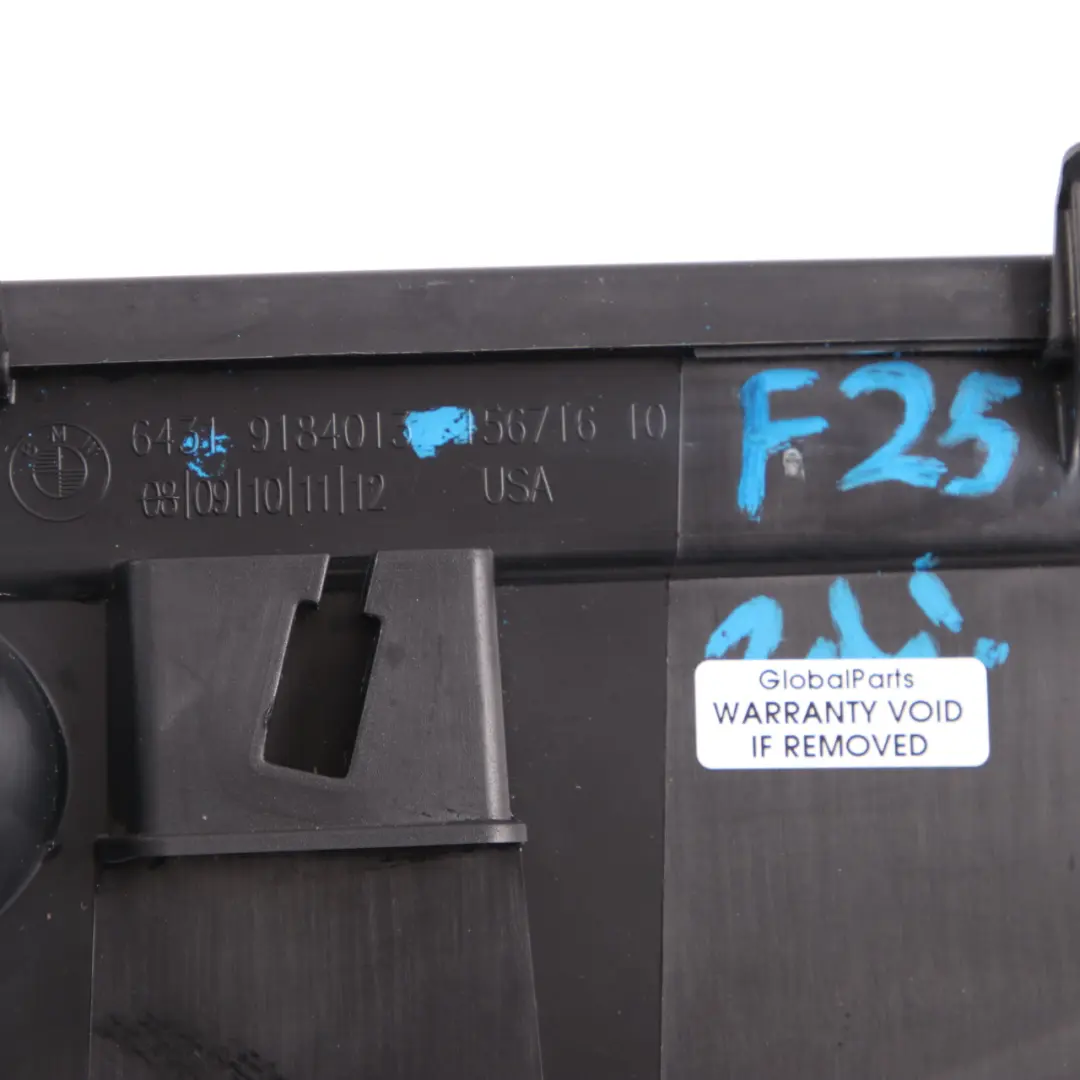 BMW X3 F25 X4 F26 Microfilter Air Filter Box Housing - SKU rhd-9184013 - Part number 9184013