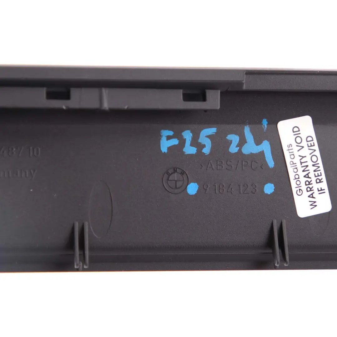  Dashboard Cover BMW X3 F25 X4 F26 Centre Trim Frame - SKU rhd-9184123 - Part number 9184123