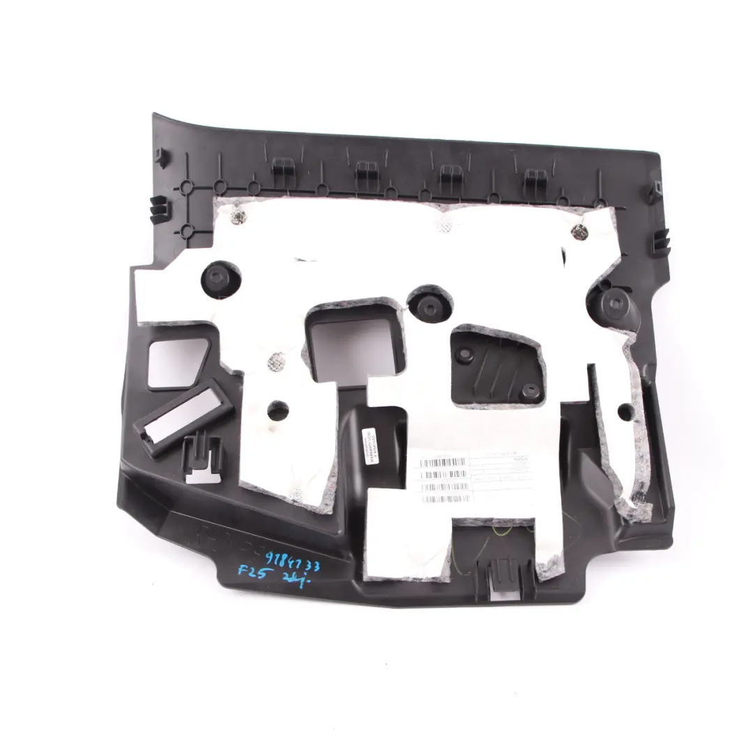 Footwell Trim BMW X3 F25 X4 F26 Passenger's Cover Panel Black to with Part number 9184133 Footwell Trim BMW X3 F25 X4 F26 Passenger's Cover Panel Black - SKU rhd-9184133 - Part number 9184133