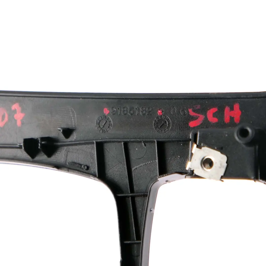 Center Console Cover BMW F07 GT Trim Panel Frame Black to with Part number 9185182 Center Console Cover BMW F07 GT Trim Panel Frame Black - SKU rhd-9185182 - Part number 9185182