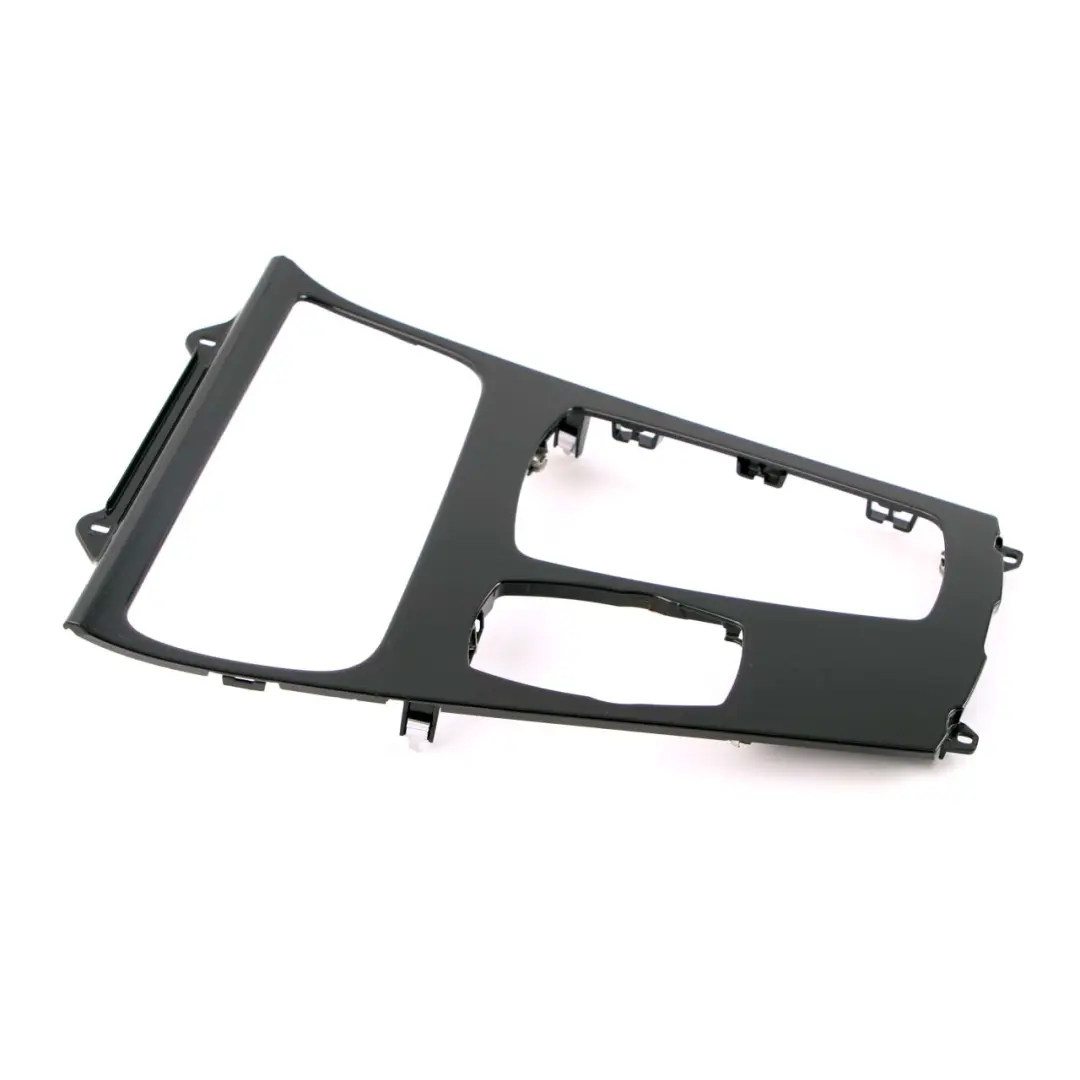 Center Console Cover BMW F07 GT Trim Panel Frame Black to with Part number 9185182 Center Console Cover BMW F07 GT Trim Panel Frame Black - SKU rhd-9185182 - Part number 9185182
