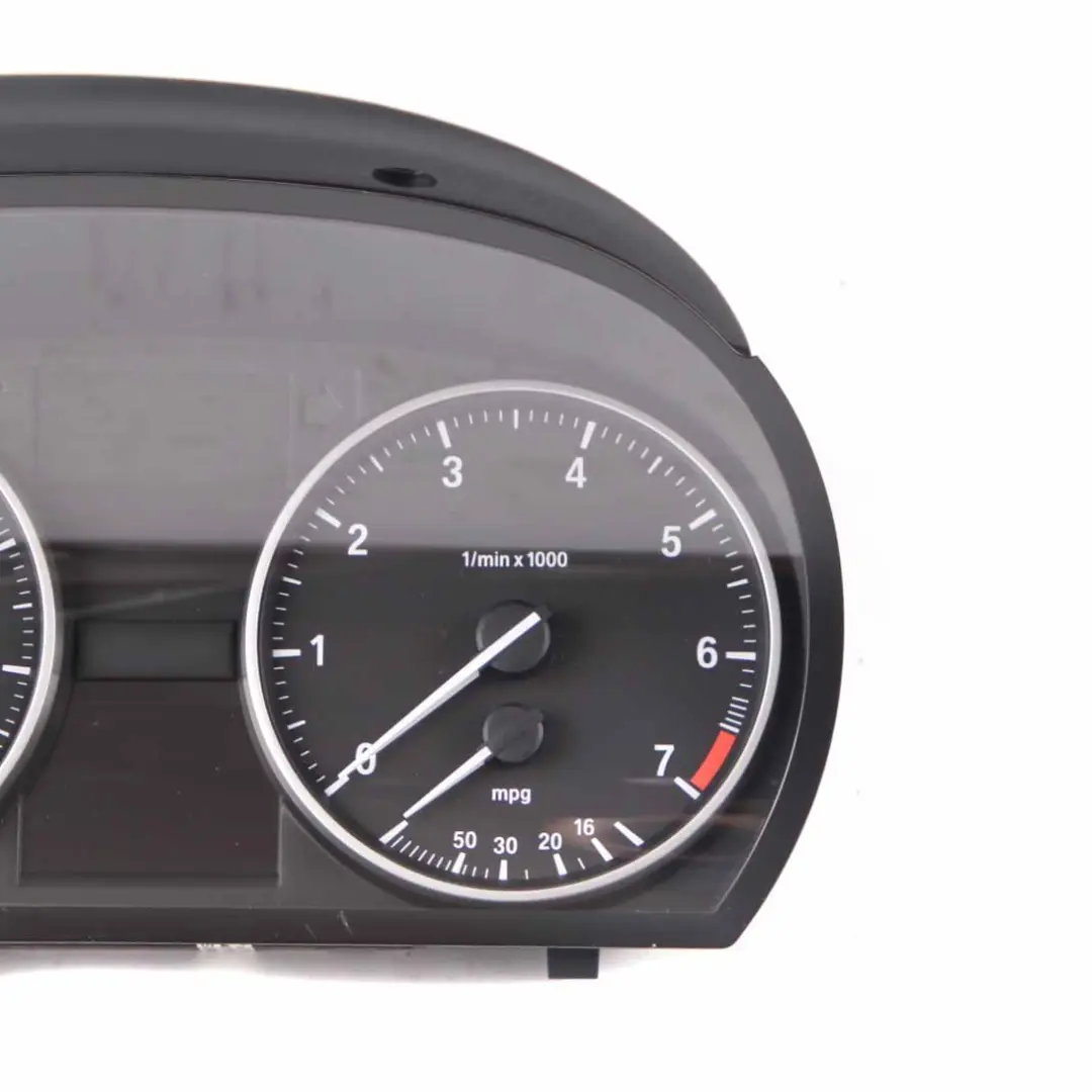 Instrument Cluster BMW E90 E91 E92 Petrol Speedo Clocks Meter Manual to with Part number 9187337 Instrument Cluster BMW E90 E91 E92 Petrol Speedo Clocks Meter Manual - SKU rhd-9187337-1 - Part number 9187337