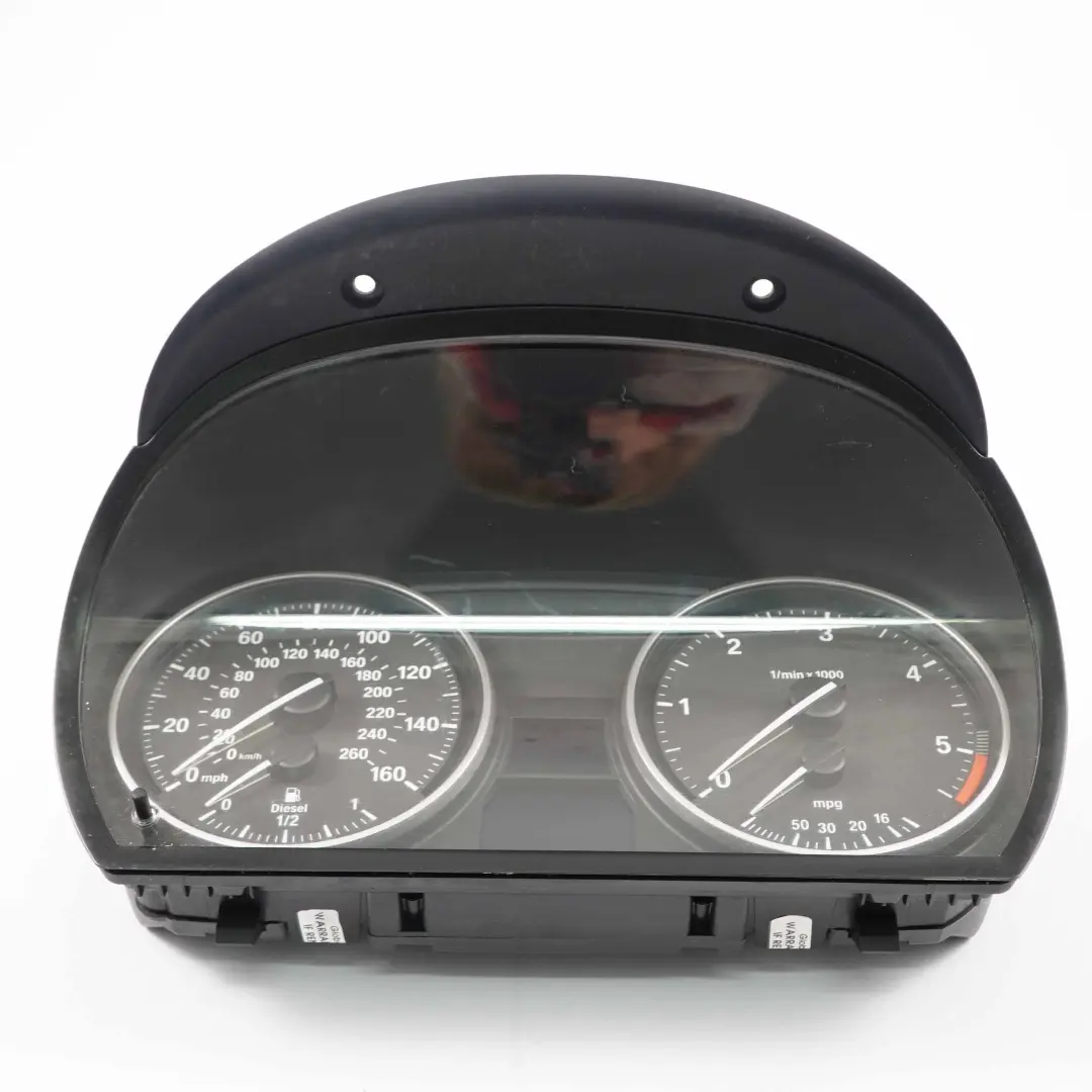 Instrument Cluster BMW E90 E91 E92 Diesel Speedometer Clocks Manual to with Part number 9187371 Instrument Cluster BMW E90 E91 E92 Diesel Speedometer Clocks Manual - SKU rhd-9187371-1 - Part number 9187371