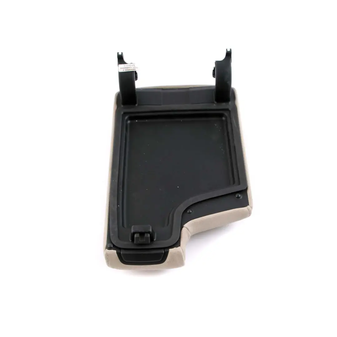 BMW 3 Series E90 E91 E92 LCI Leather Cover Centre Console Armrest Oyster - SKU rhd-9187920 - Part number 9187920