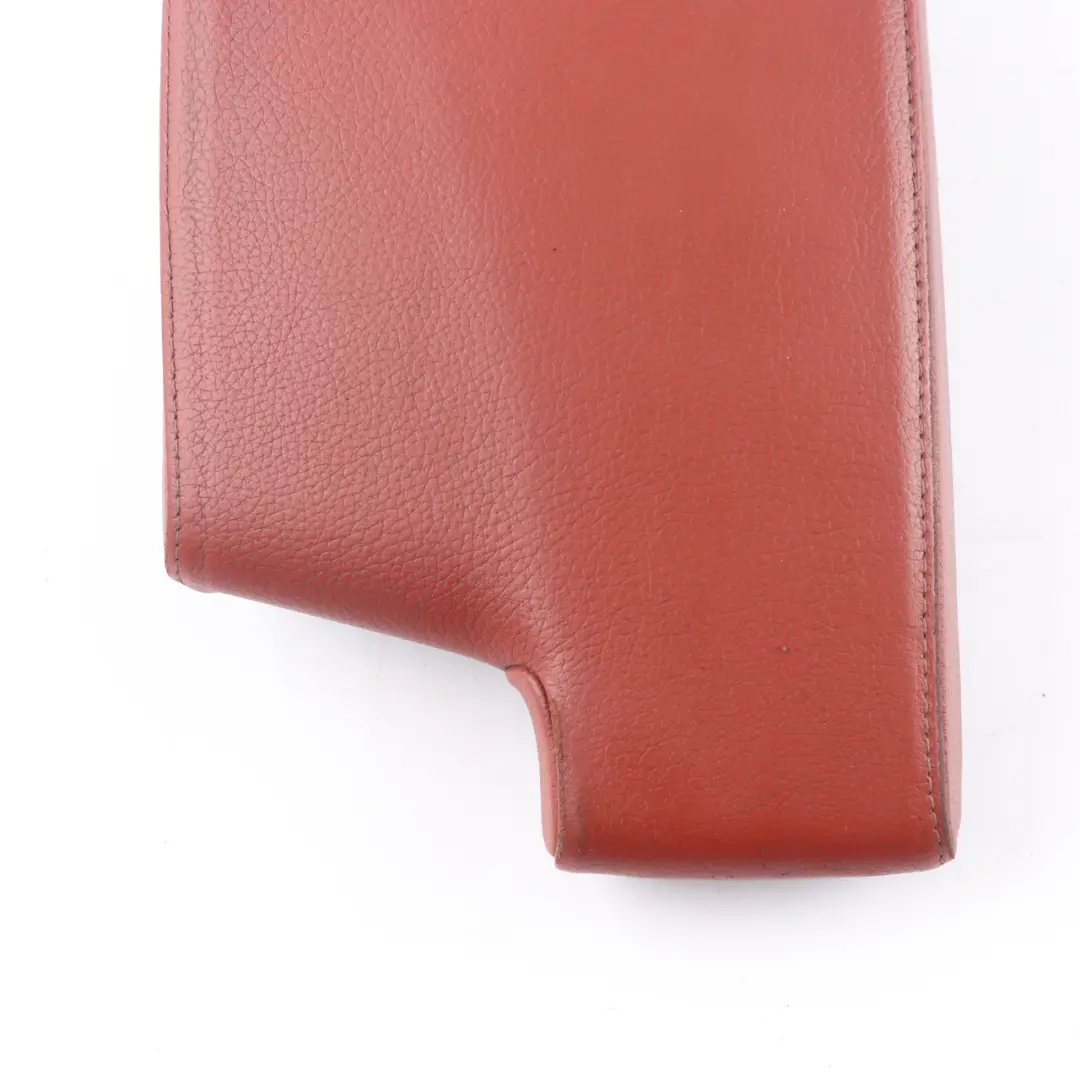 Leather Dakota Red Brown Cover Centre Console Armrest to BMW E90 E91 E92 LCI with Part number 9187921 BMW E90 E91 E92 LCI Leather Dakota Red Brown Cover Centre Console Armrest - SKU rhd-9187921 - Part number 9187921