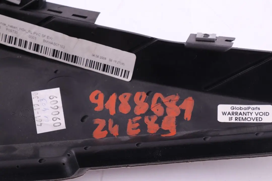 BMW Z4 Series E89 Roadster Cover Glove Box Glovebox Trim Panel ELFENBEINWEISS - SKU rhd-9188681 - Part number 9188681