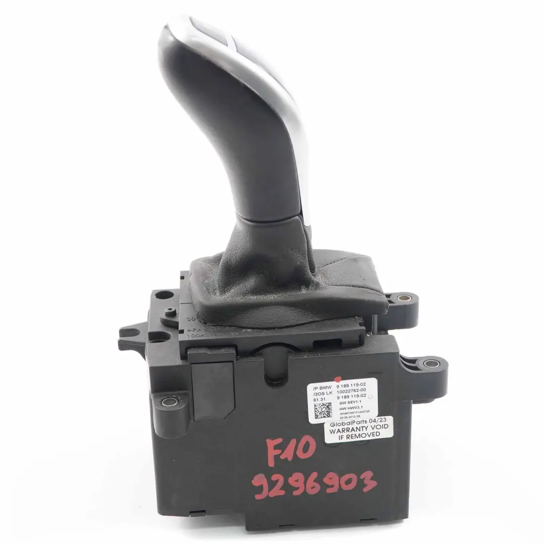 Selector BMW F10 F11 Gearshift Switch Automatic Transmission to Gear with Part number 9189119 Gear Selector BMW F10 F11 Gearshift Switch Automatic Transmission - SKU rhd-9189119 - Part number 9189119