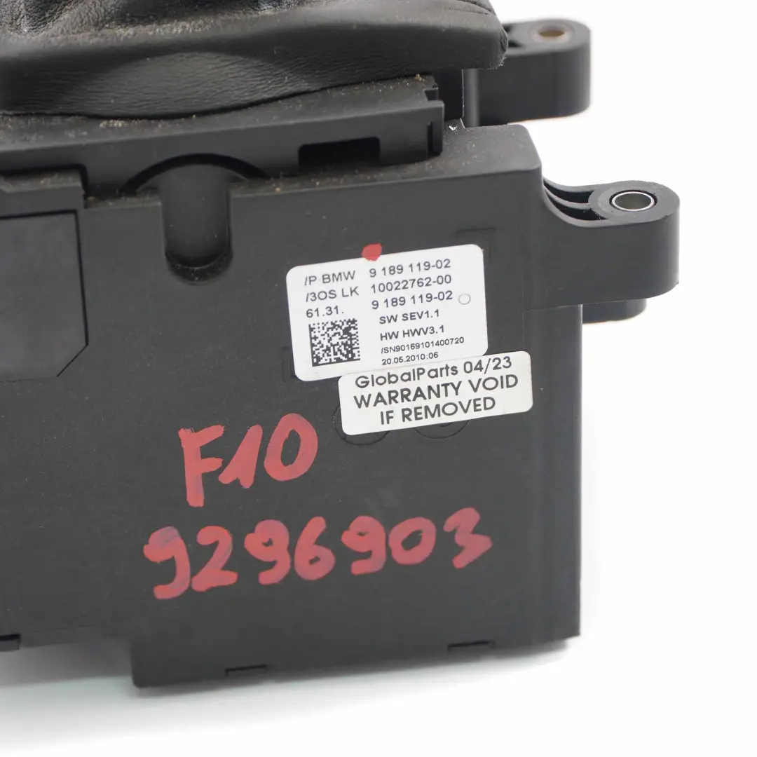 Gear Selector BMW F10 F11 Gearshift Switch Automatic Transmission - SKU rhd-9189119 - Part number 9189119