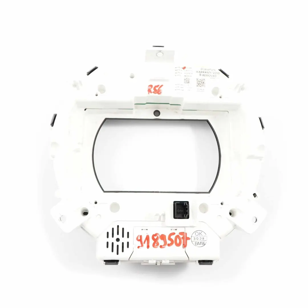 Instrument Cluster Mini R55 R56 R60 R61 Speedo Navigation Display Cover to with Part number 9189507 Instrument Cluster Mini R55 R56 R60 R61 Speedo Navigation Display Cover - SKU rhd-9189507 - Part number 9189507