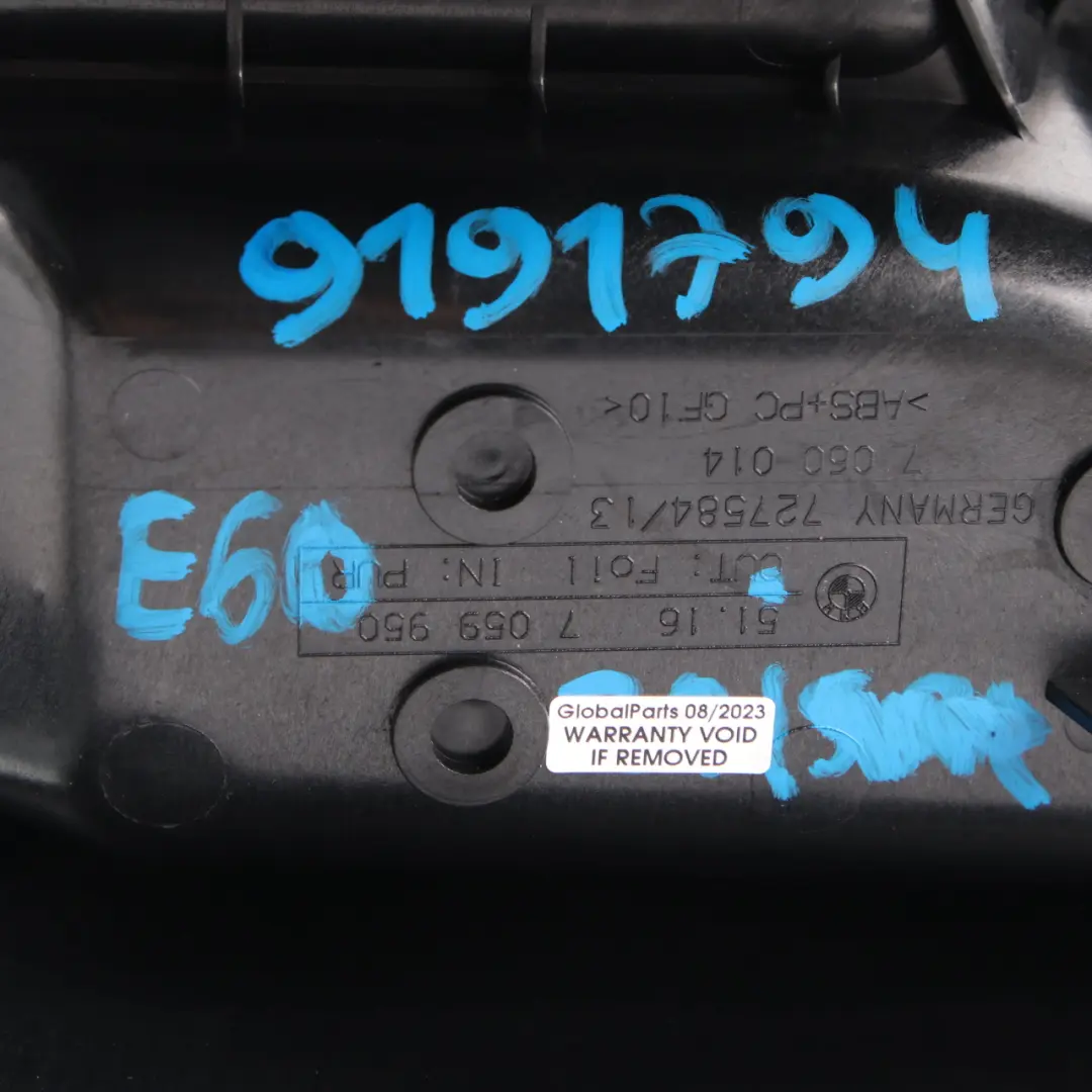 Centre Console Armrest Beige Leather 9191794 to BMW 5 Series E60 E61 LCI with Part number 7059950 BMW 5 Series E60 E61 LCI Centre Console Armrest Beige Leather 9191794 - SKU rhd-9191794 - Part number 7059950