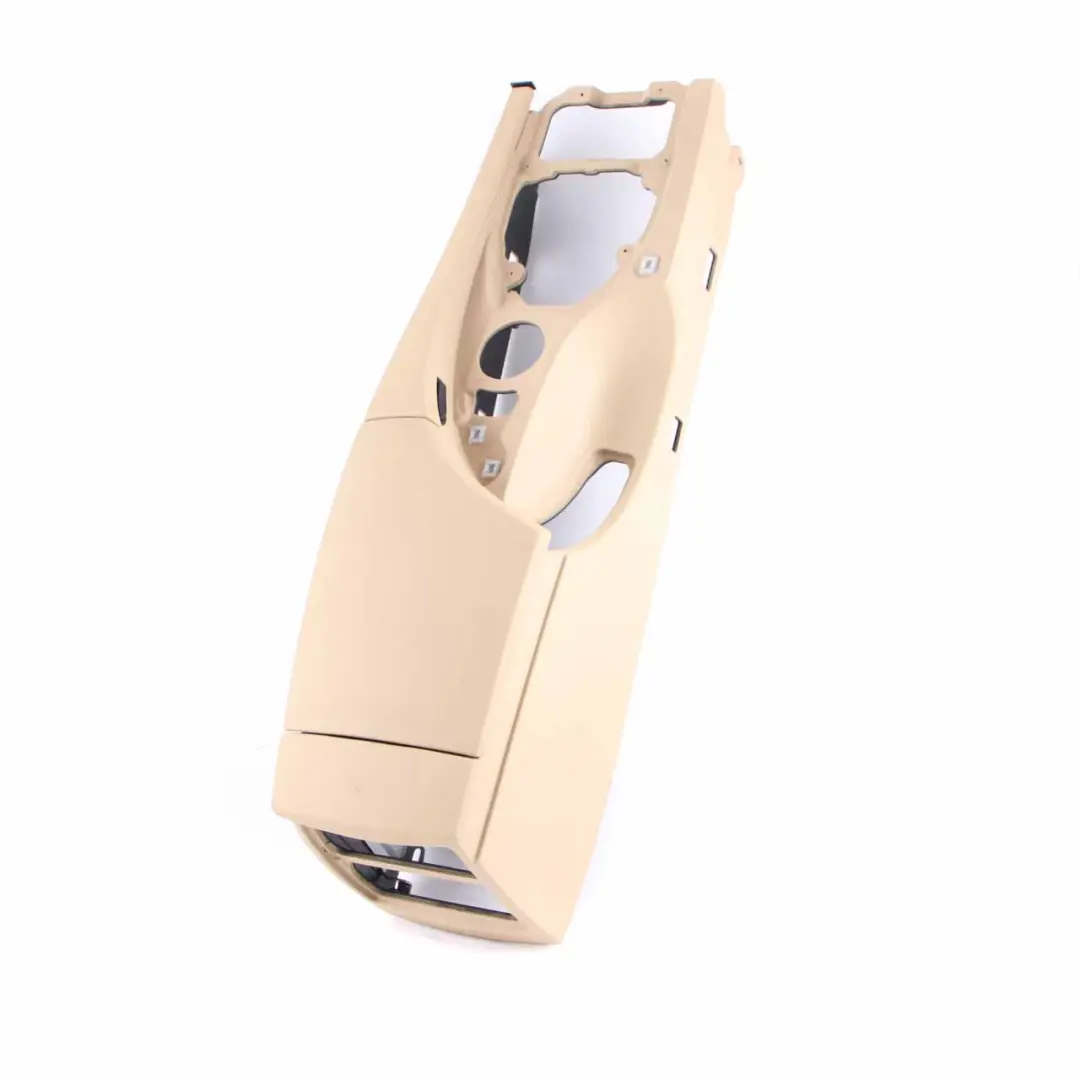 BMW 5 Series E60 E61 LCI Centre Console Armrest Beige Leather 9191794 - SKU rhd-9191794 - Part number 7059950
