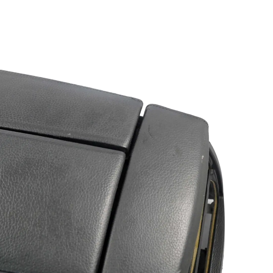Centre Console Leather Armrest Part to BMW 5 Series E60 E61 Black with Part number 9191801 BMW 5 Series E60 E61 Black Centre Console Leather Armrest Part - SKU rhd-9191801-3 - Part number 9191801