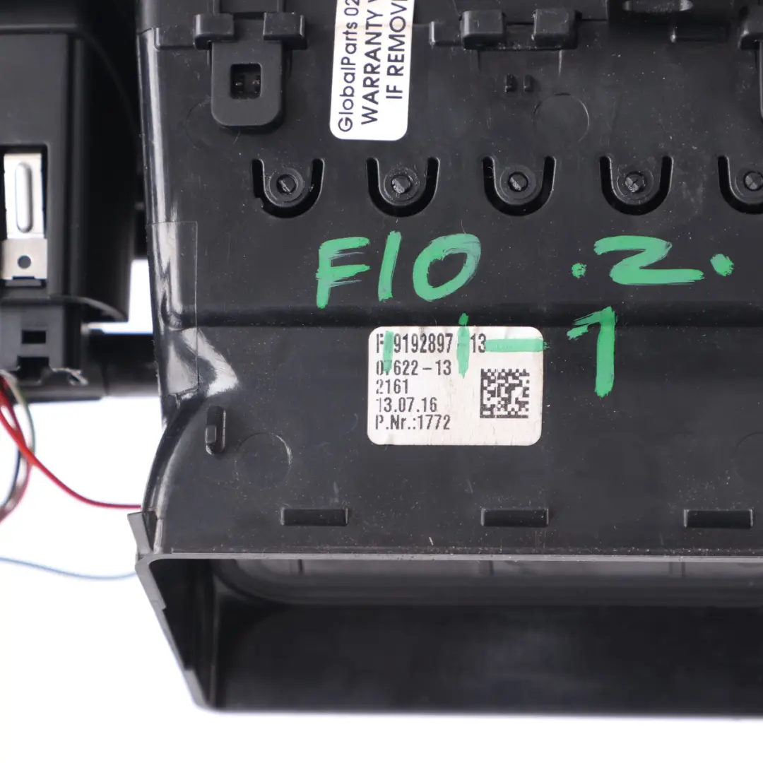 Vent BMW F10 F11 LCI Fresh Air Grille Centre Console to Air with Part number 9192897 Air Vent BMW F10 F11 LCI Fresh Air Grille Centre Console - SKU rhd-9192897-1 - Part number 9192897