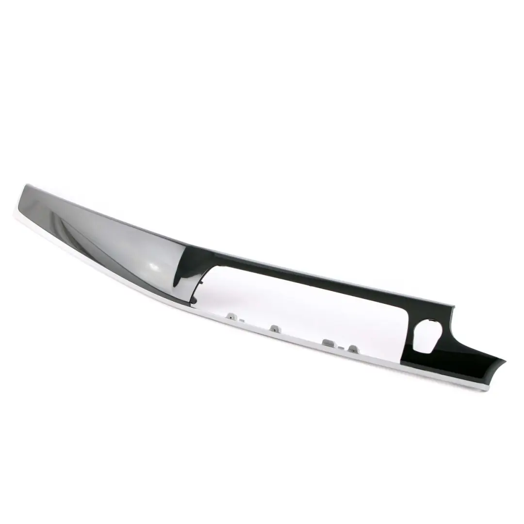 Decor Strip Trim Dashboard Console Cover Perlglanz Chrom to BMW 5 Series F10 F11 with Part number 9192934 BMW 5 Series F10 F11 Decor Strip Trim Dashboard Console Cover Perlglanz Chrom - SKU rhd-9192934 - Part number 9192934