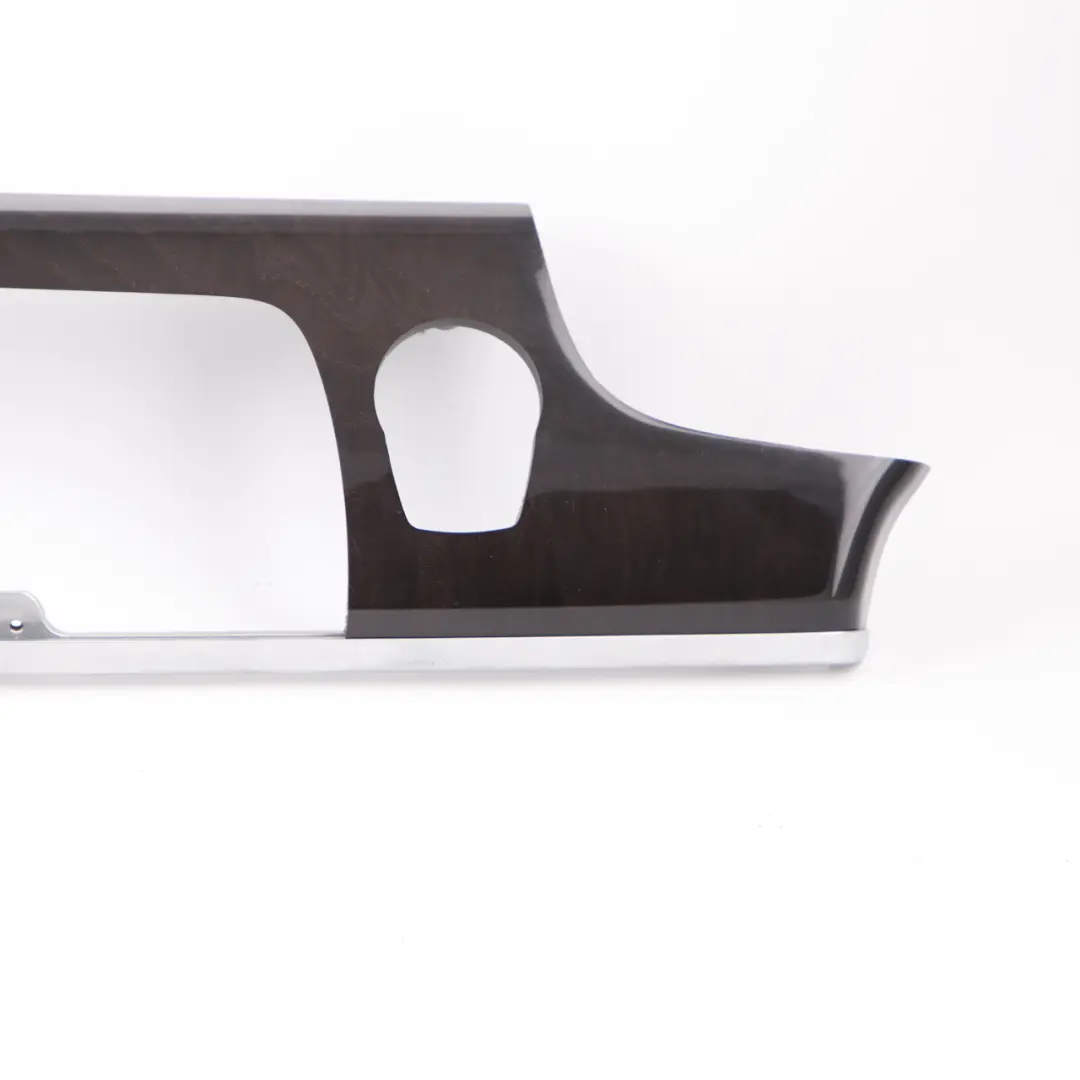 Decor Strip Trim Dashboard Fine Wood Perlglanz Chrom to Dash Cover BMW F10 F11 with Part number 9192940 Dash Cover BMW F10 F11 Decor Strip Trim Dashboard Fine Wood Perlglanz Chrom - SKU rhd-9192940 - Part number 9192940