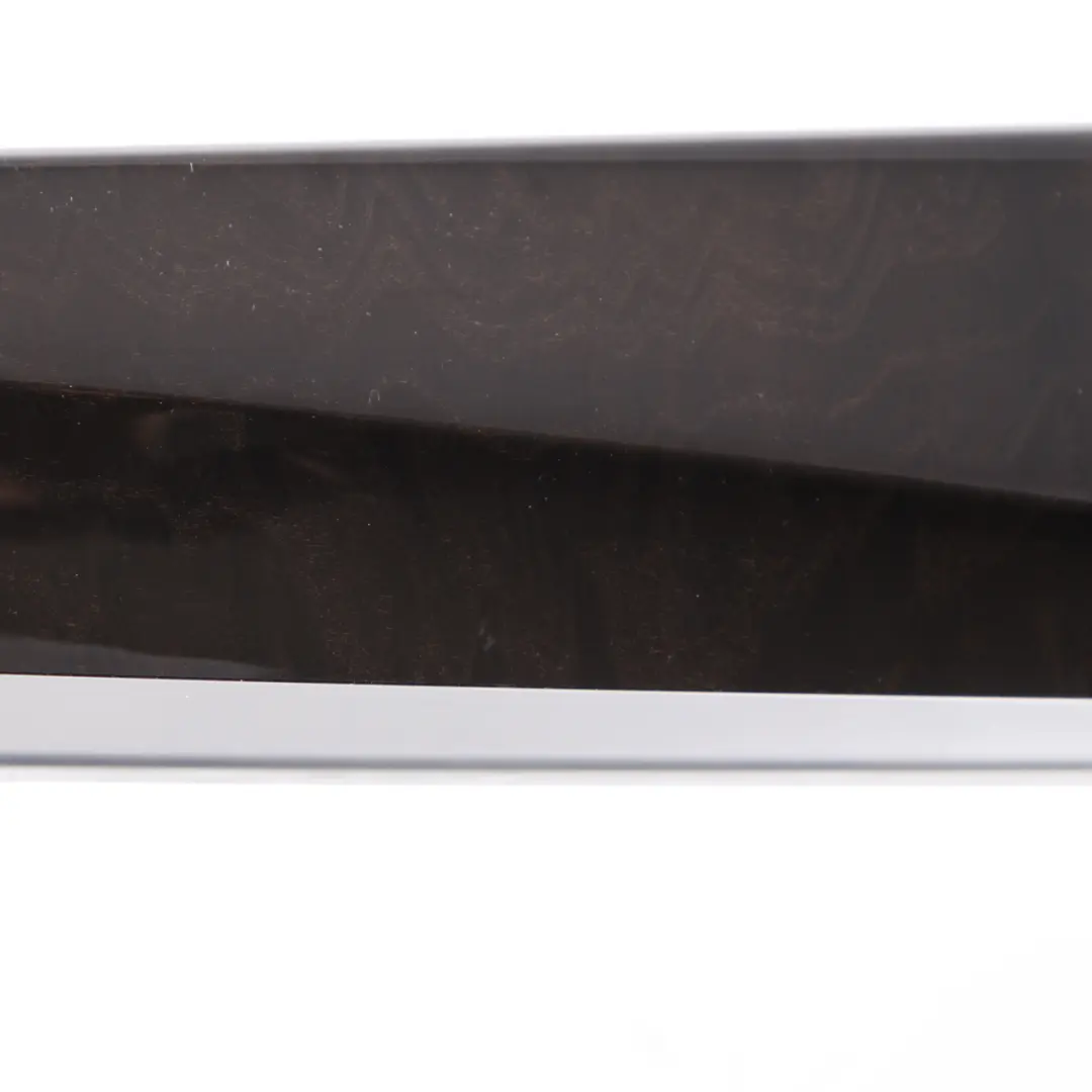 Decor Strip Trim Dashboard Fine Wood Perlglanz Chrom to Dash Cover BMW F10 F11 with Part number 9192940 Dash Cover BMW F10 F11 Decor Strip Trim Dashboard Fine Wood Perlglanz Chrom - SKU rhd-9192940 - Part number 9192940