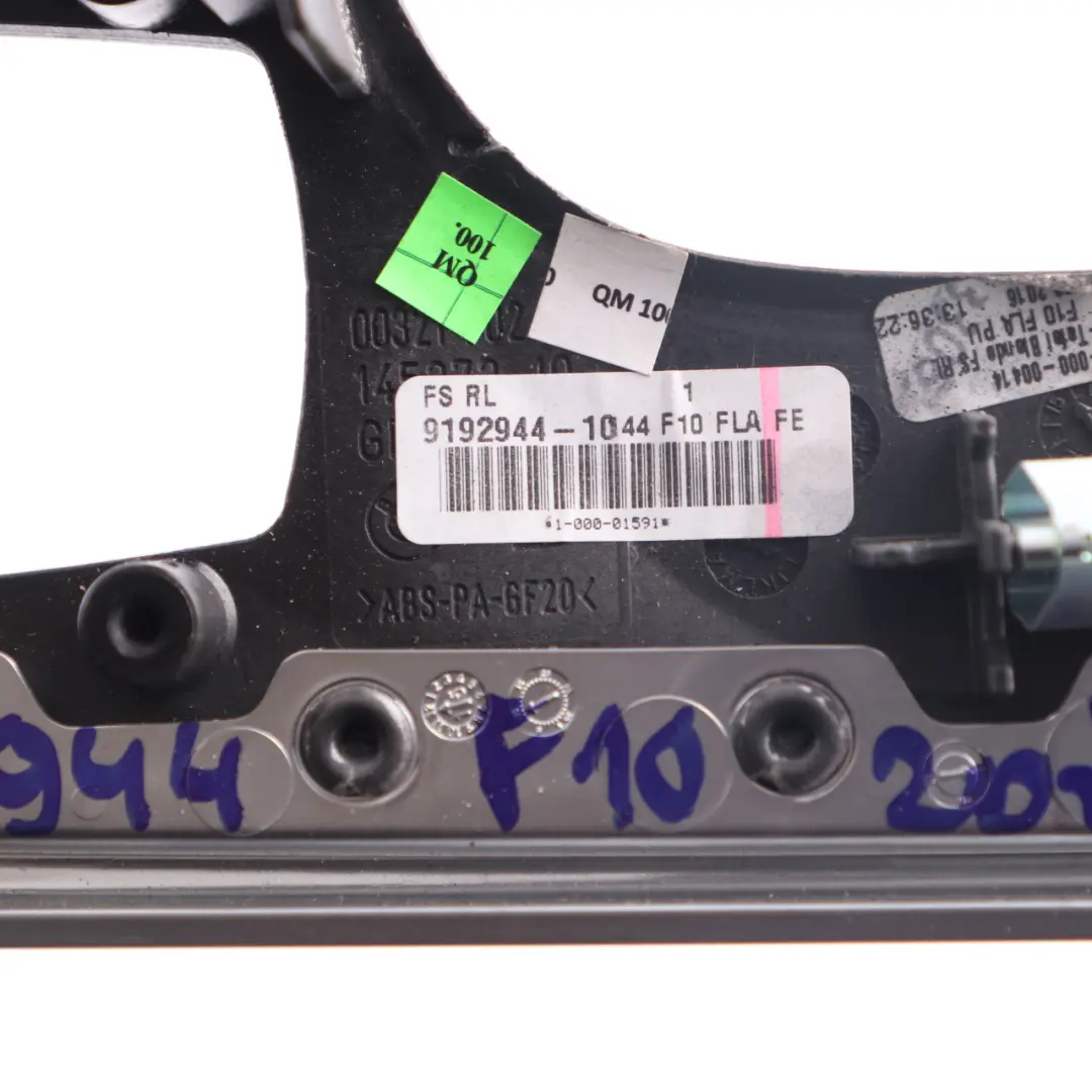 Instrument Panel Trim BMW F10 Decor Fine Wood Anthracite Perlglanz Chrom to with Part number 9192944 Instrument Panel Trim BMW F10 Decor Fine Wood Anthracite Perlglanz Chrom - SKU rhd-9192944 - Part number 9192944