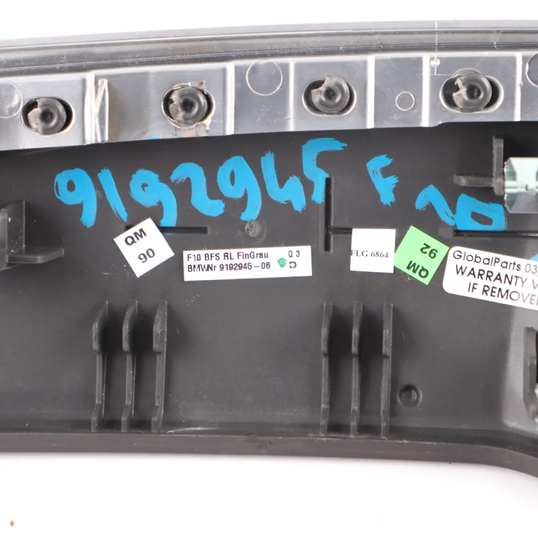 Instrument Panel Dashboard Decor Trim Fine Wood Chrome to BMW F10 F11 with Part number 9192945 BMW F10 F11 Instrument Panel Dashboard Decor Trim Fine Wood Chrome - SKU rhd-9192945 - Part number 9192945