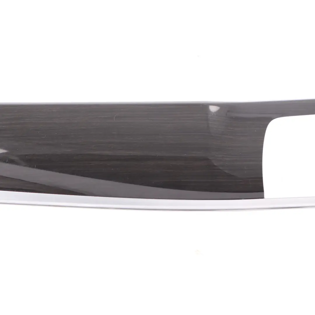 Instrument Panel Dashboard Decor Trim Fine Wood Chrome to BMW F10 F11 with Part number 9192945 BMW F10 F11 Instrument Panel Dashboard Decor Trim Fine Wood Chrome - SKU rhd-9192945 - Part number 9192945