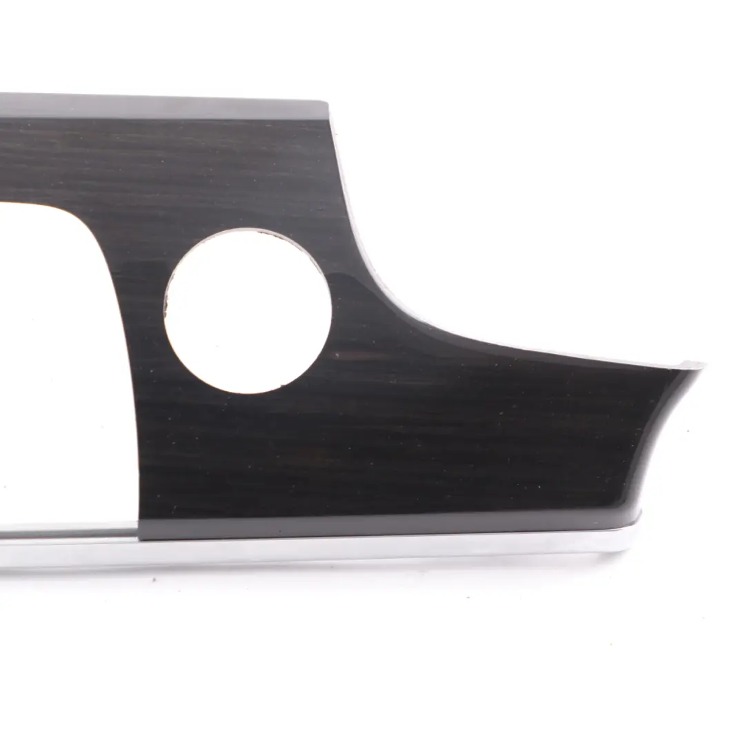 Instrument Panel Dashboard Decor Trim Fine Wood Chrome to BMW F10 F11 with Part number 9192945 BMW F10 F11 Instrument Panel Dashboard Decor Trim Fine Wood Chrome - SKU rhd-9192945 - Part number 9192945