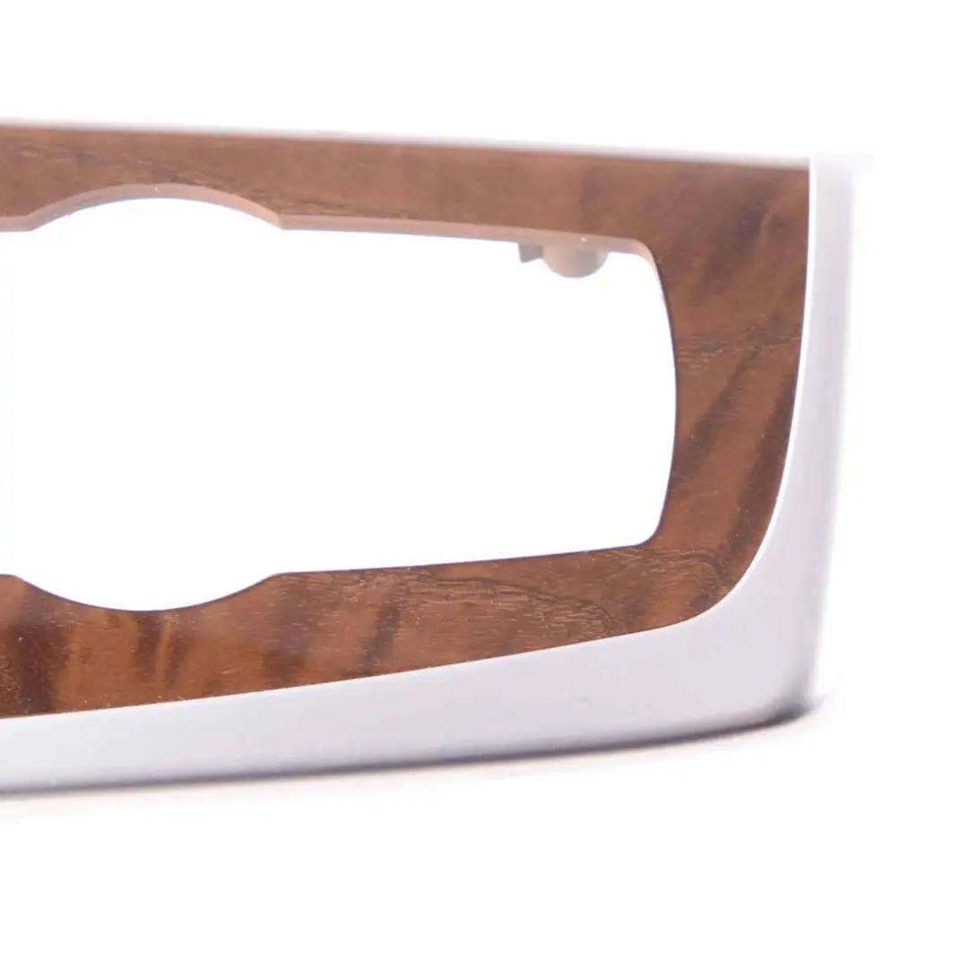 Decor Strip Trim Dashboard Cover Wood Beige Chrome Right O/S to BMW F10 F11 with Part number 9192950 BMW F10 F11 Decor Strip Trim Dashboard Cover Wood Beige Chrome Right O/S - SKU rhd-9192950 - Part number 9192950