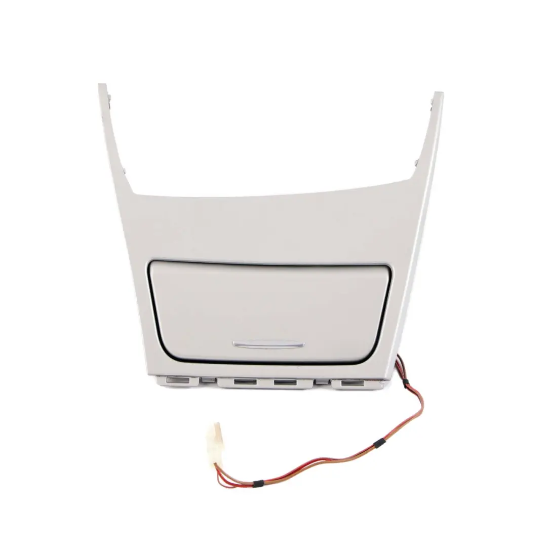 BMW 1 Series E81 E82 E88 Centre Console Ashtray Ash Trim Cover Satinsilber Matt - SKU rhd-9197190-1 - Part number 9197190