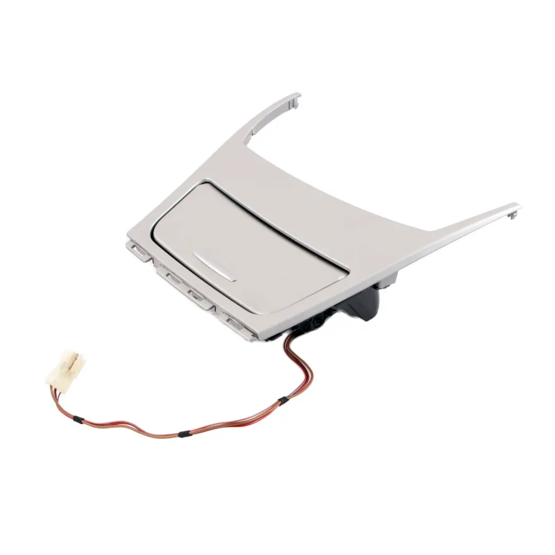 BMW 1 Series E81 E82 E88 Centre Console Ashtray Ash Trim Cover Satinsilber Matt - SKU rhd-9197190-1 - Part number 9197190