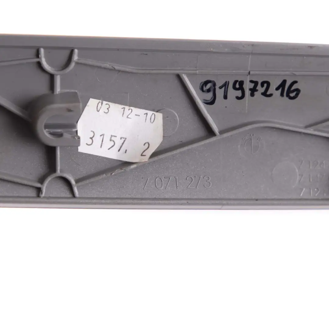 Trim Instrument Panel Cover Dashboard Dash Satinsilber Matt to BMW 1 E81 E82 E88 with Part number 9197216 BMW 1 E81 E82 E88 Trim Instrument Panel Cover Dashboard Dash Satinsilber Matt - SKU rhd-9197216 - Part number 9197216