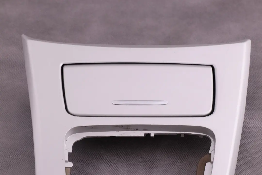 BMW 3 Series E90 LCI Cover Centre Console Trim Ashtray Gear Surround Satinsilber - SKU rhd-9197237-1 - Part number 9197237