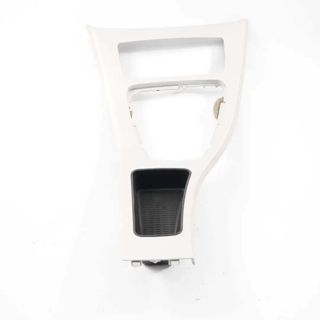 Centre Console Cover Trim Ashtray Gear Shift Satinsilber Silver to BMW E90 LCI with Part number 9197237 BMW E90 LCI Centre Console Cover Trim Ashtray Gear Shift Satinsilber Silver - SKU rhd-9197237-3 - Part number 9197237