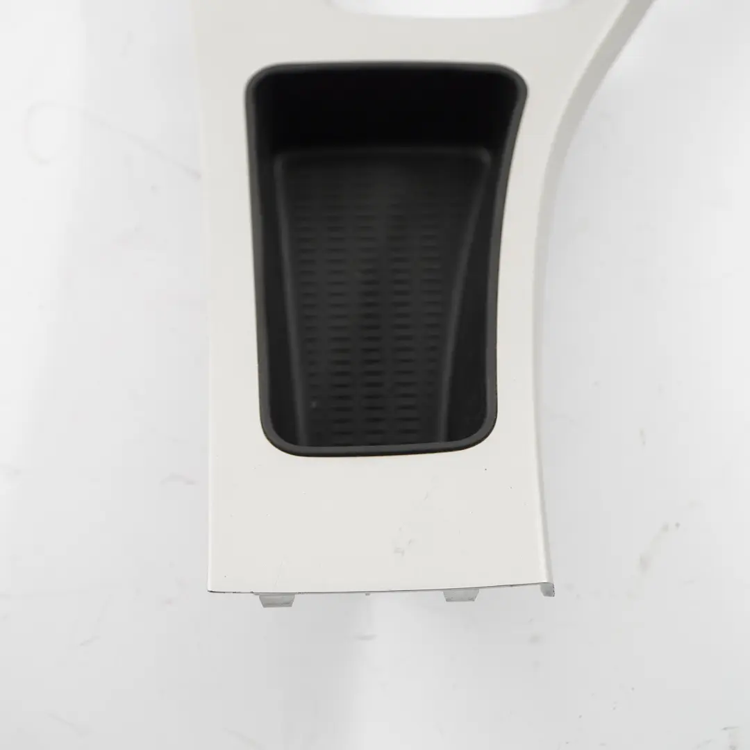 BMW E90 LCI Centre Console Cover Trim Ashtray Gear Shift Satinsilber Silver - SKU rhd-9197237-3 - Part number 9197237