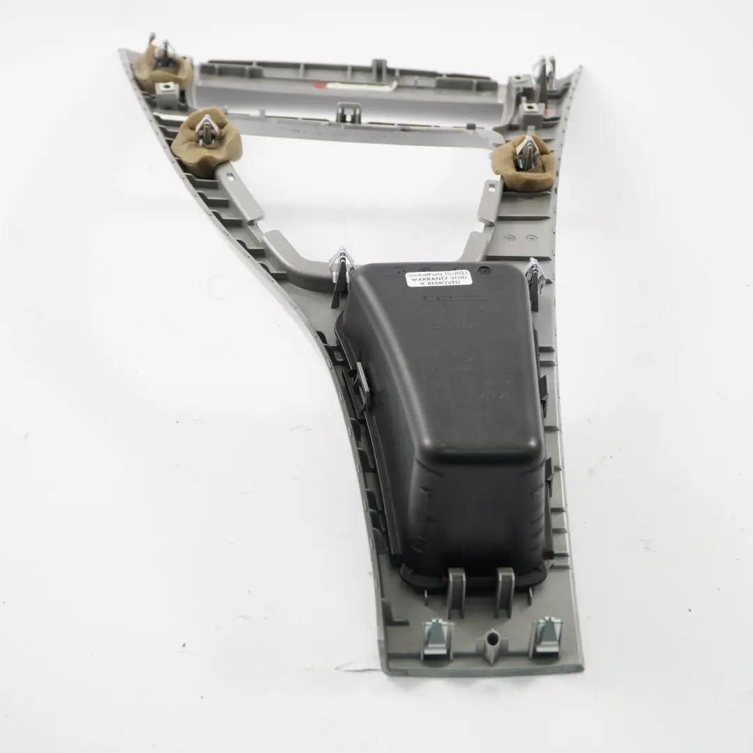 BMW E90 LCI Centre Console Cover Trim Ashtray Gear Shift Satinsilber Silver - SKU rhd-9197237-3 - Part number 9197237