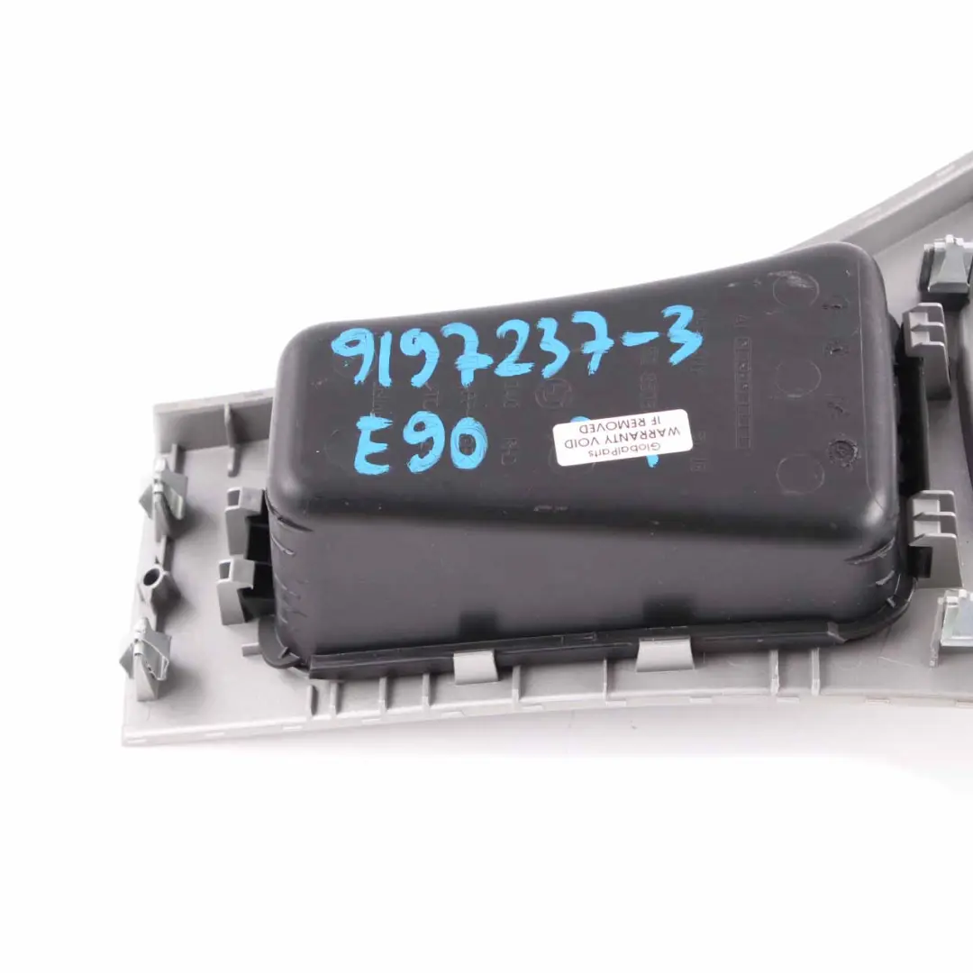  Centre Console BMW E90 E91 LCI Cover Trim Ashtray Gear Surround Satinsilber - SKU rhd-9197237 - Part number 9197237