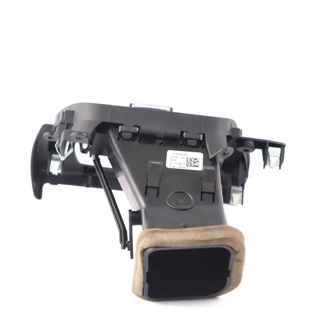 Duct BMW F13 F12 F06 Dashboard Heater Blower A/C Air Vent Right O/S to Air with Part number 9197487 Air Duct BMW F13 F12 F06 Dashboard Heater Blower A/C Air Vent Right O/S - SKU rhd-9197487 - Part number 9197487