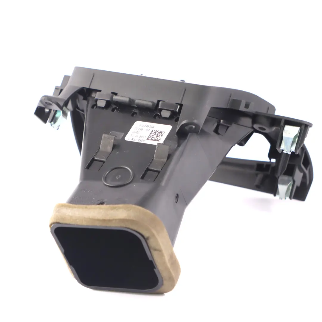 Duct BMW F13 F12 F06 Dashboard Heater Blower A/C Air Vent Right O/S to Air with Part number 9197487 Air Duct BMW F13 F12 F06 Dashboard Heater Blower A/C Air Vent Right O/S - SKU rhd-9197487 - Part number 9197487