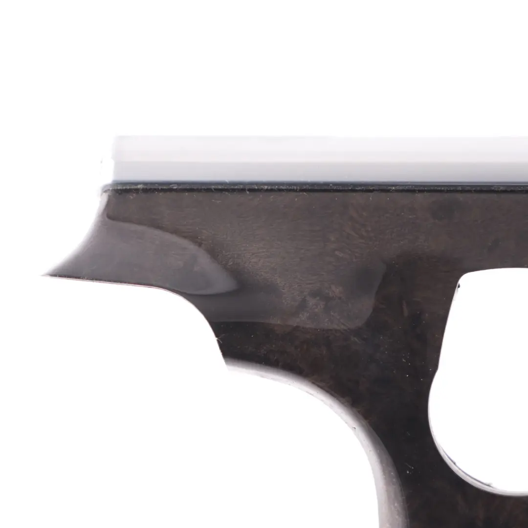  Trim BMW F12 Instrument Panel Dachboard Middle Strip Poplar Wood Grain - SKU rhd-9197518 - Part number 9197518