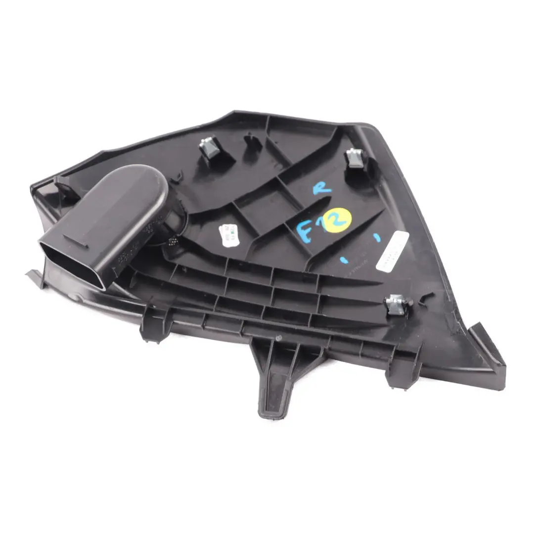  Trim BMW F12 Instrument Panel Dashboard Side Panel Right O/S Black - SKU rhd-9197888 - Part number 9197888