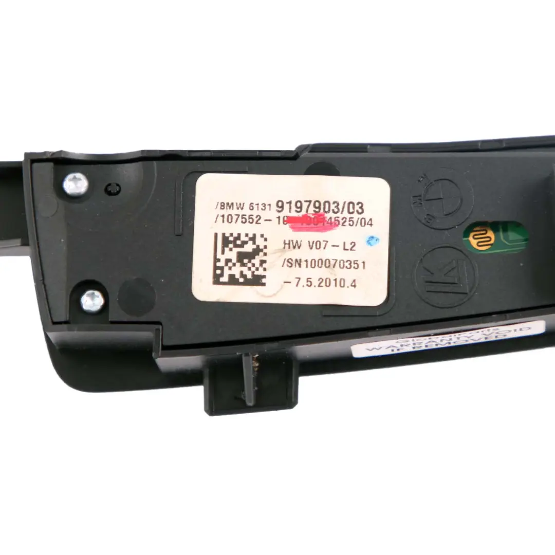 BMW 5 7 Series F01 F07 F10 Operating Unit Centre Console Switch Button - SKU rhd-9197903 - Part number 9197903