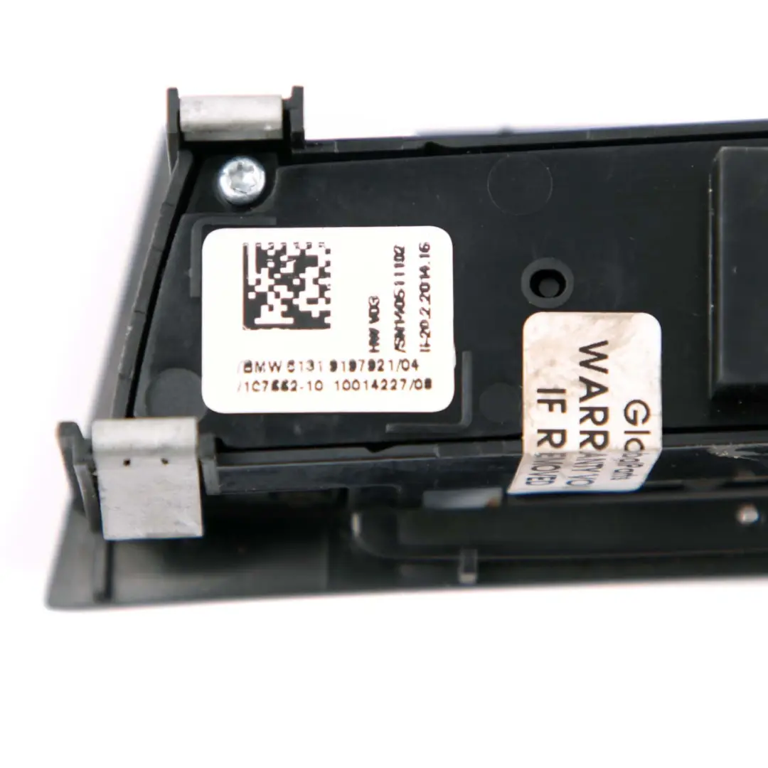 Operating Unit Centre Console Switch Button to BMW 5 Series F10 F11 LCI with Part number 9197921 BMW 5 Series F10 F11 LCI Operating Unit Centre Console Switch Button - SKU rhd-9197921 - Part number 9197921