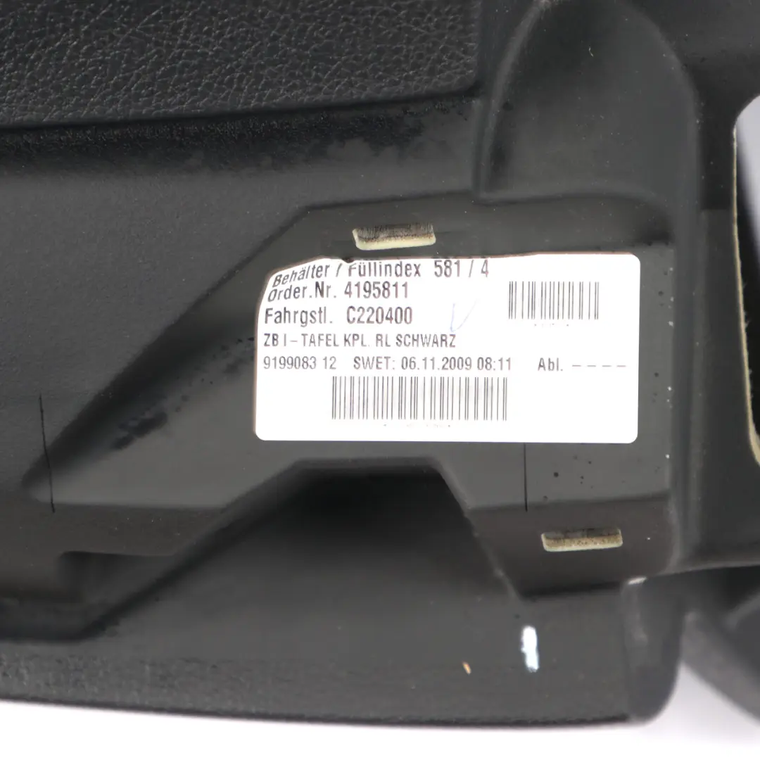  Dashboard Console BMW F07 GT Dash Trim Covering Instrument Panel Black - SKU rhd-9199083 - Part number 9199083