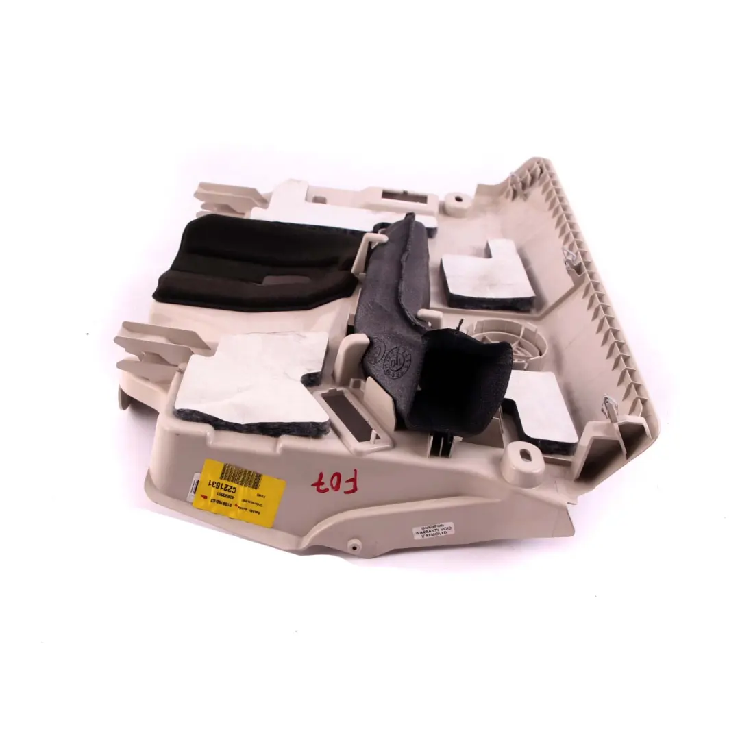 Front Right O/S Footwell Dash Trim Panel Bottom Elfenbeinweiss to BMW F07 with Part number 9199156 BMW F07 Front Right O/S Footwell Dash Trim Panel Bottom Elfenbeinweiss - SKU rhd-9199156 - Part number 9199156