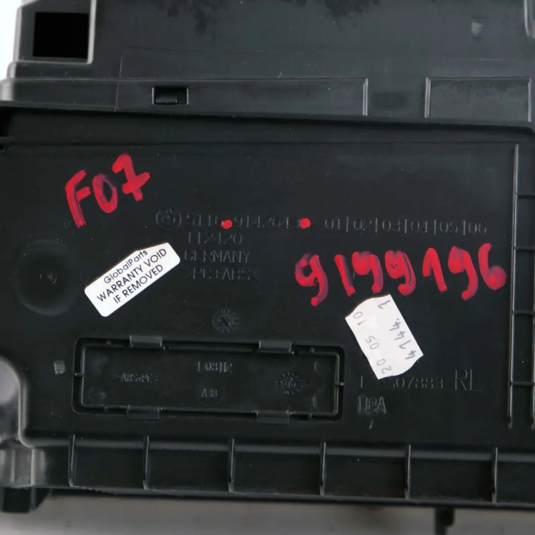 Glove Box Dashboard Dash Storage Trim Ivory White Gran Turismo 9142643 to BMW F07 with Part number 9199196 BMW F07 Glove Box Dashboard Dash Storage Trim Ivory White Gran Turismo 9142643 - SKU rhd-9199196 - Part number 9199196