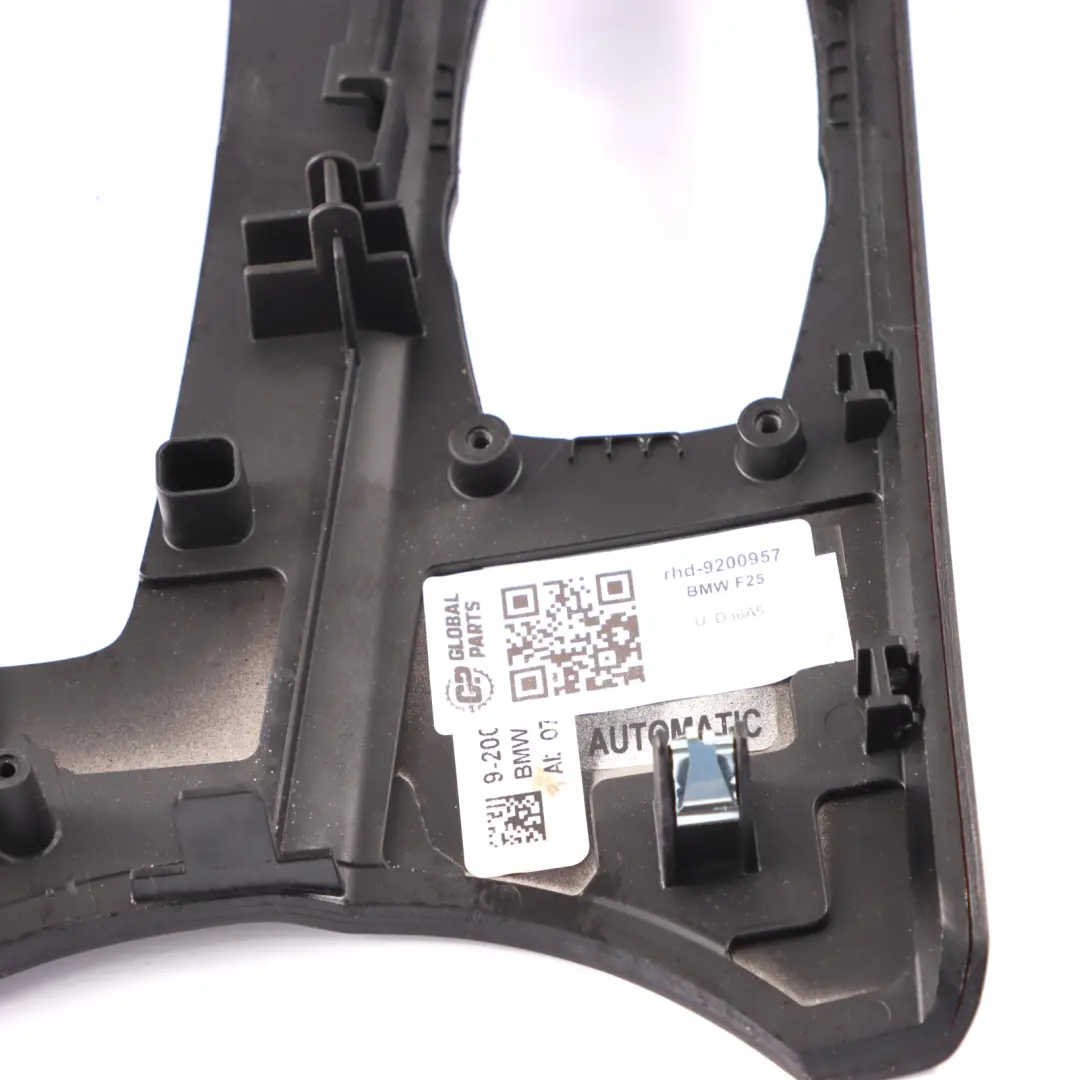  Centre Console Cover BMW X3 F25 Trim Frame Wood Fineline Wave - SKU rhd-9200957 - Part number 9200957