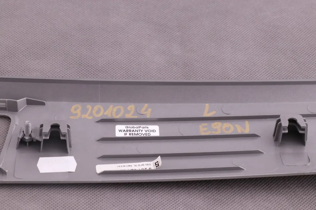 Decorative Dashboard Strip Left N/S Satinsilber to BMW 3 Series E90 E91 LCI E92 E93 with Part number 9201024 BMW 3 Series E90 E91 LCI E92 E93 Decorative Dashboard Strip Left N/S Satinsilber - SKU rhd-9201024 - Part number 9201024