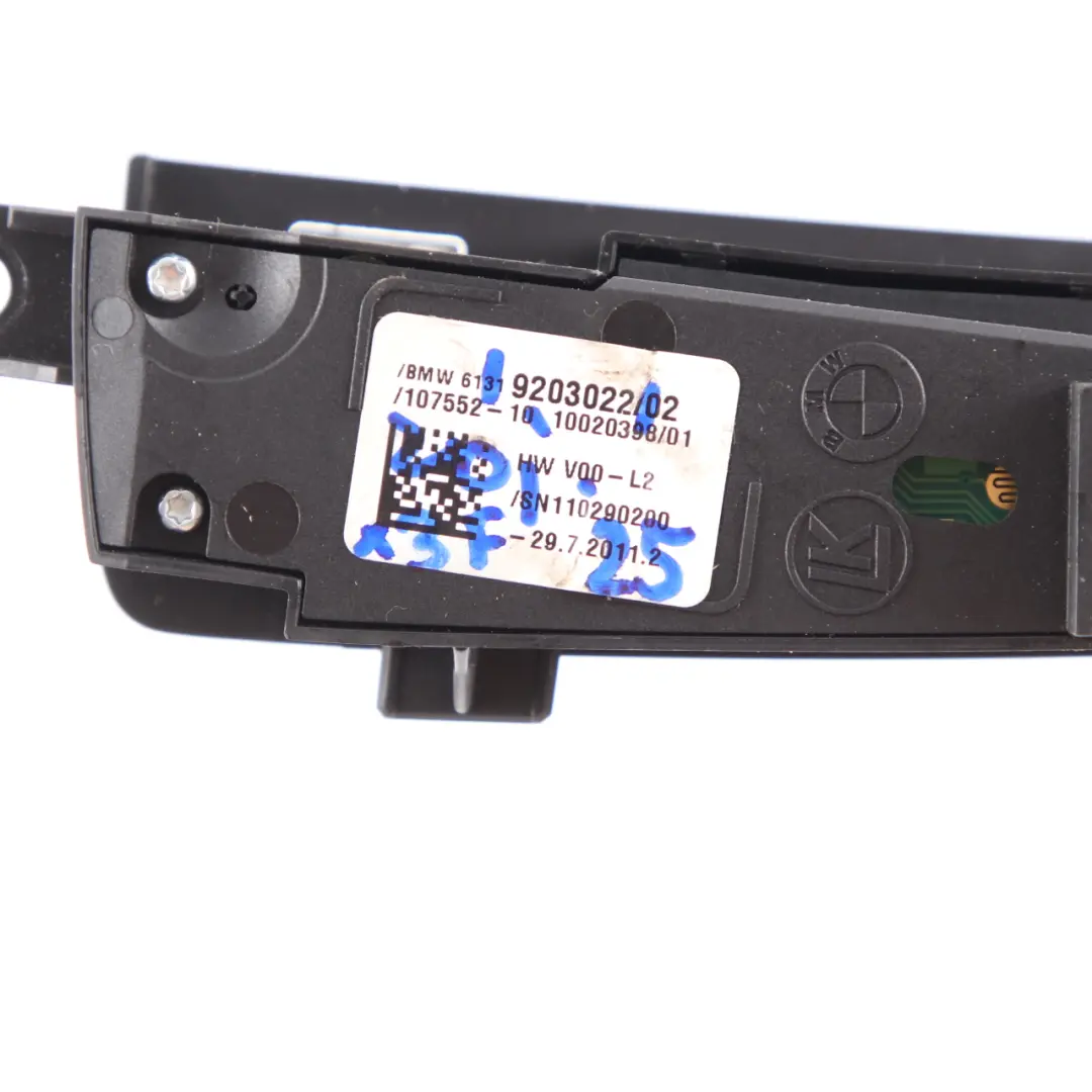 Control Panel BMW X3 F25 X4 F26 Centre Console Switch Buttons PDC ESP to with Part number 9203022 Control Panel BMW X3 F25 X4 F26 Centre Console Switch Buttons PDC ESP - SKU rhd-9203022 - Part number 9203022