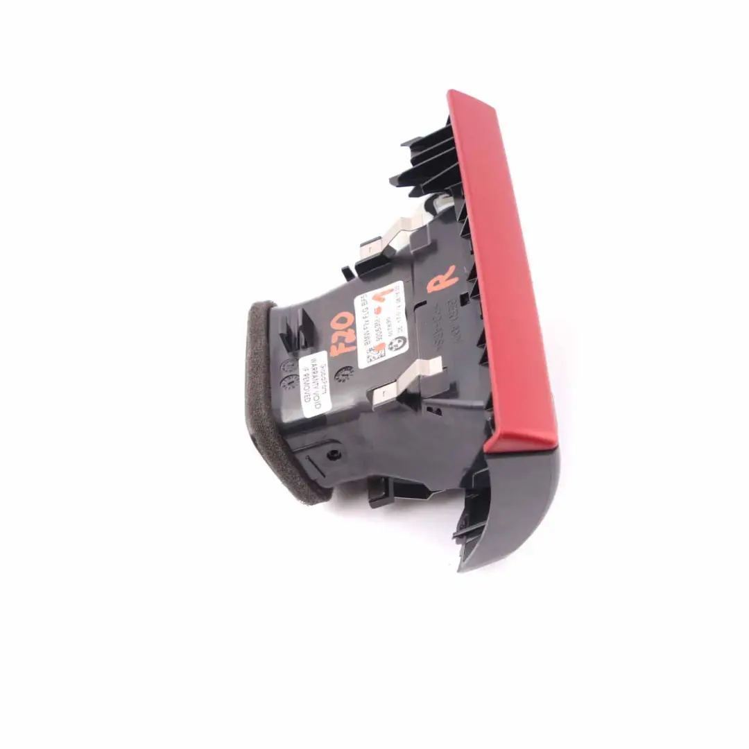Dashboard Air Vent BMW F20 F21 F22 Right O/S Driver Side Fresh Coral Red to with Part number 9205356 Dashboard Air Vent BMW F20 F21 F22 Right O/S Driver Side Fresh Coral Red - SKU rhd-9205356-1 - Part number 9205356